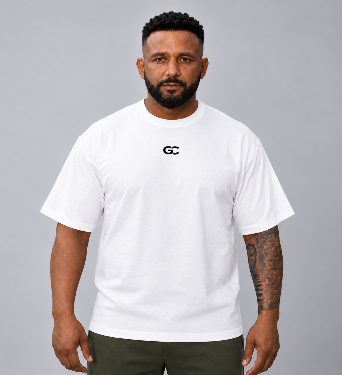 GC Oversized Compass Tee-100% Cotton