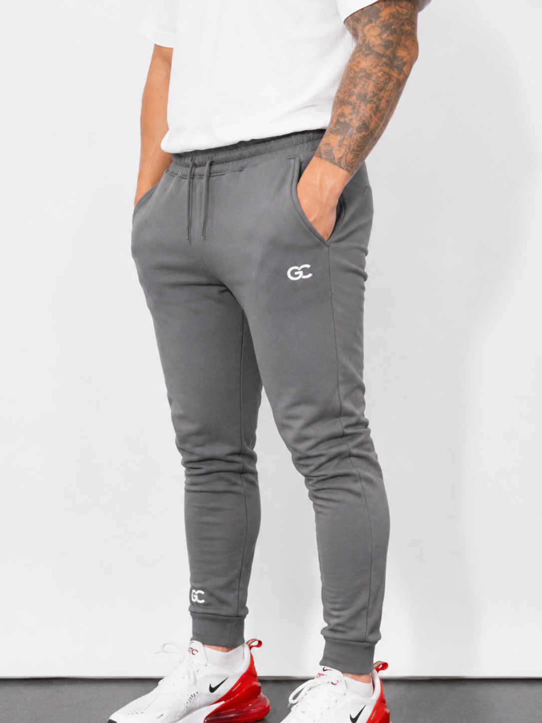 GC SIGNATURE JOGGERS&SWEATPANTS Slim Fit-Cotton