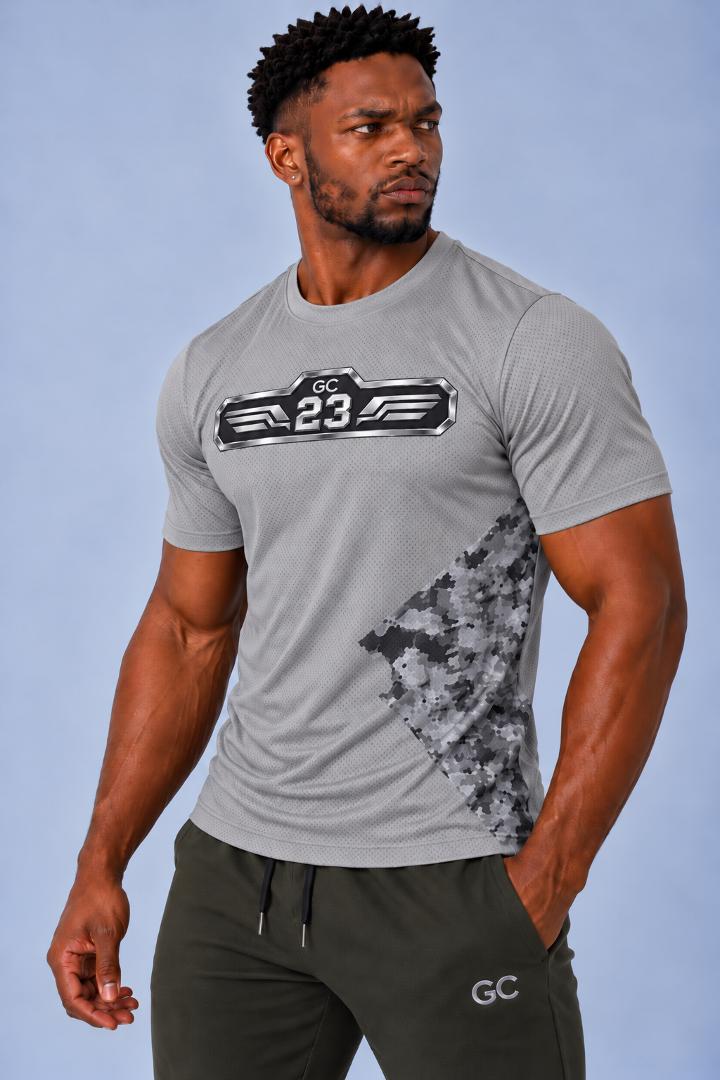 Gc 23 Pro Training Tee- Breathable Air Holes Fabric