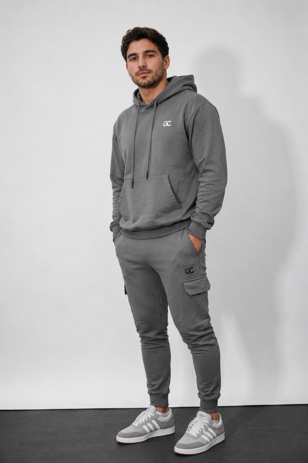 GC CARGO TRACKSUIT SET-IN STONE GREY
