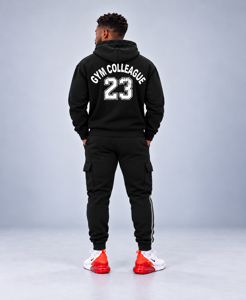 GC N-23 Tracksuits- Cargo sweatpants & Heavyweight Oversized Hoodie