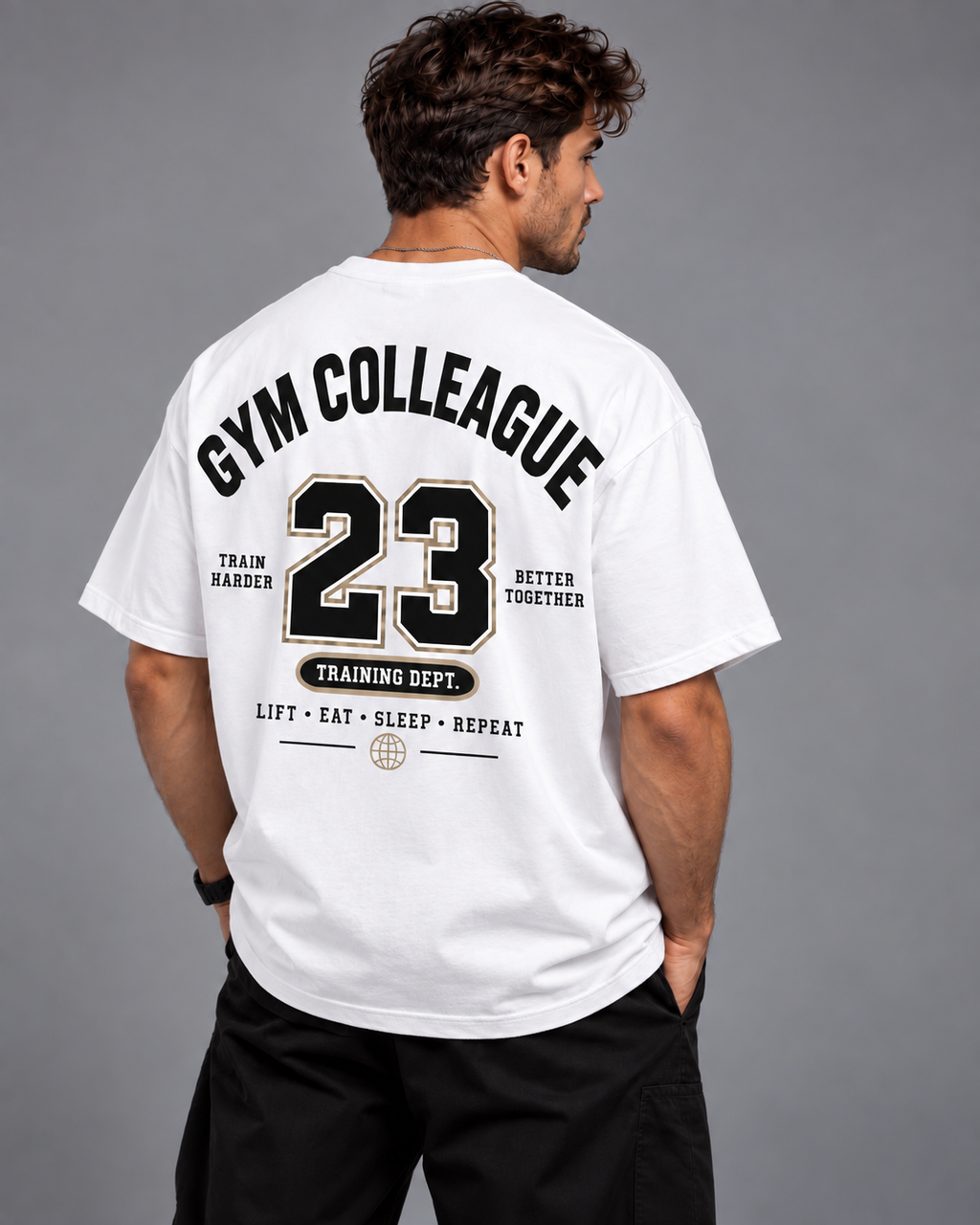 GC-23 Oversize Graphic tee(cotton)