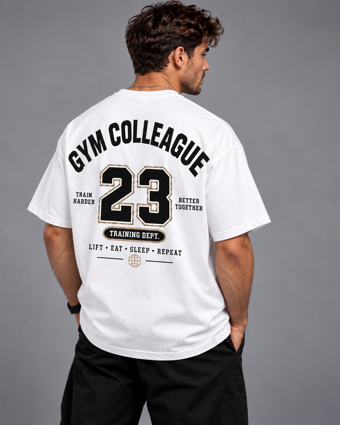 GC-23 Oversize Graphic tee(cotton)
