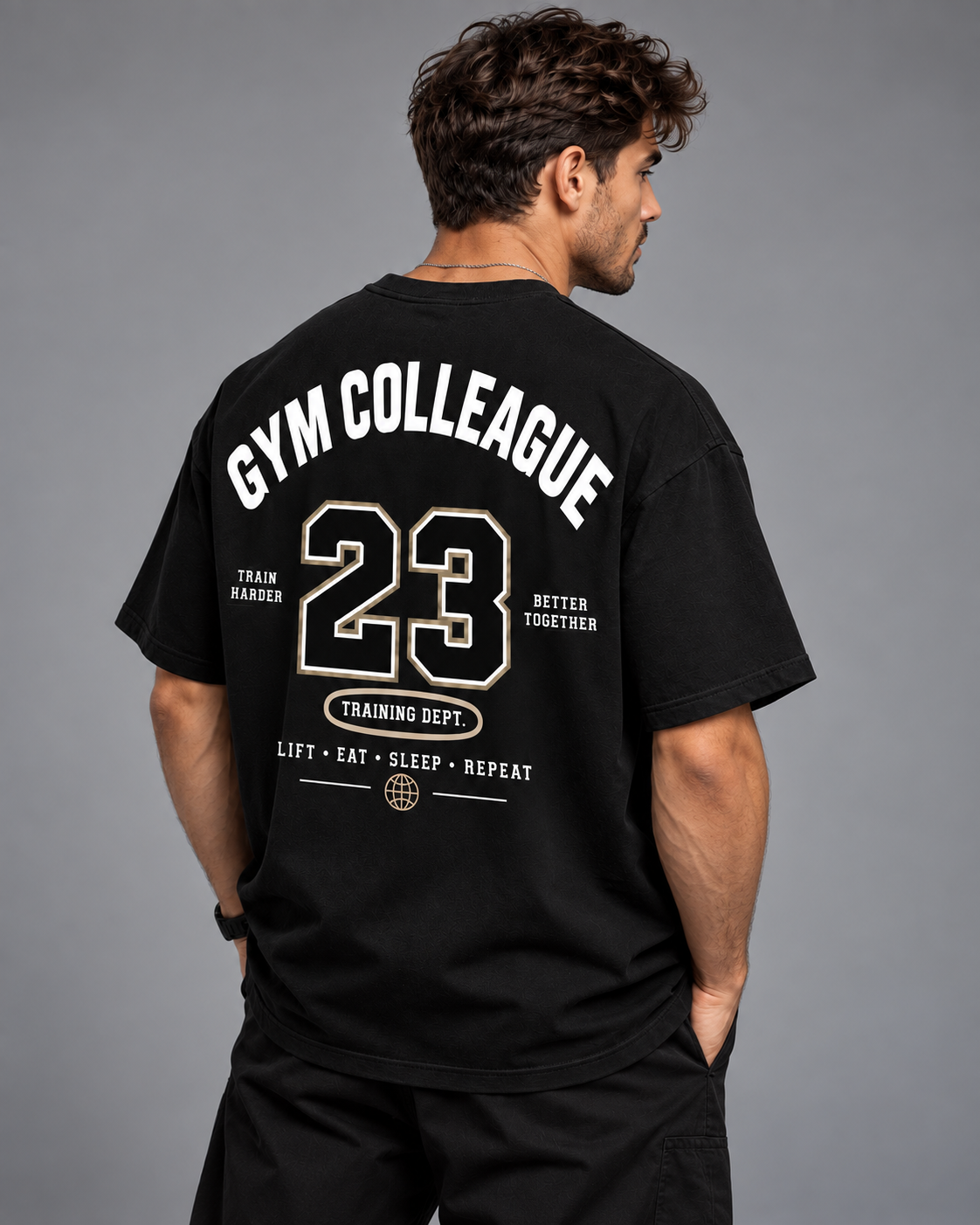 GC-23 Oversize Graphic tee(cotton)