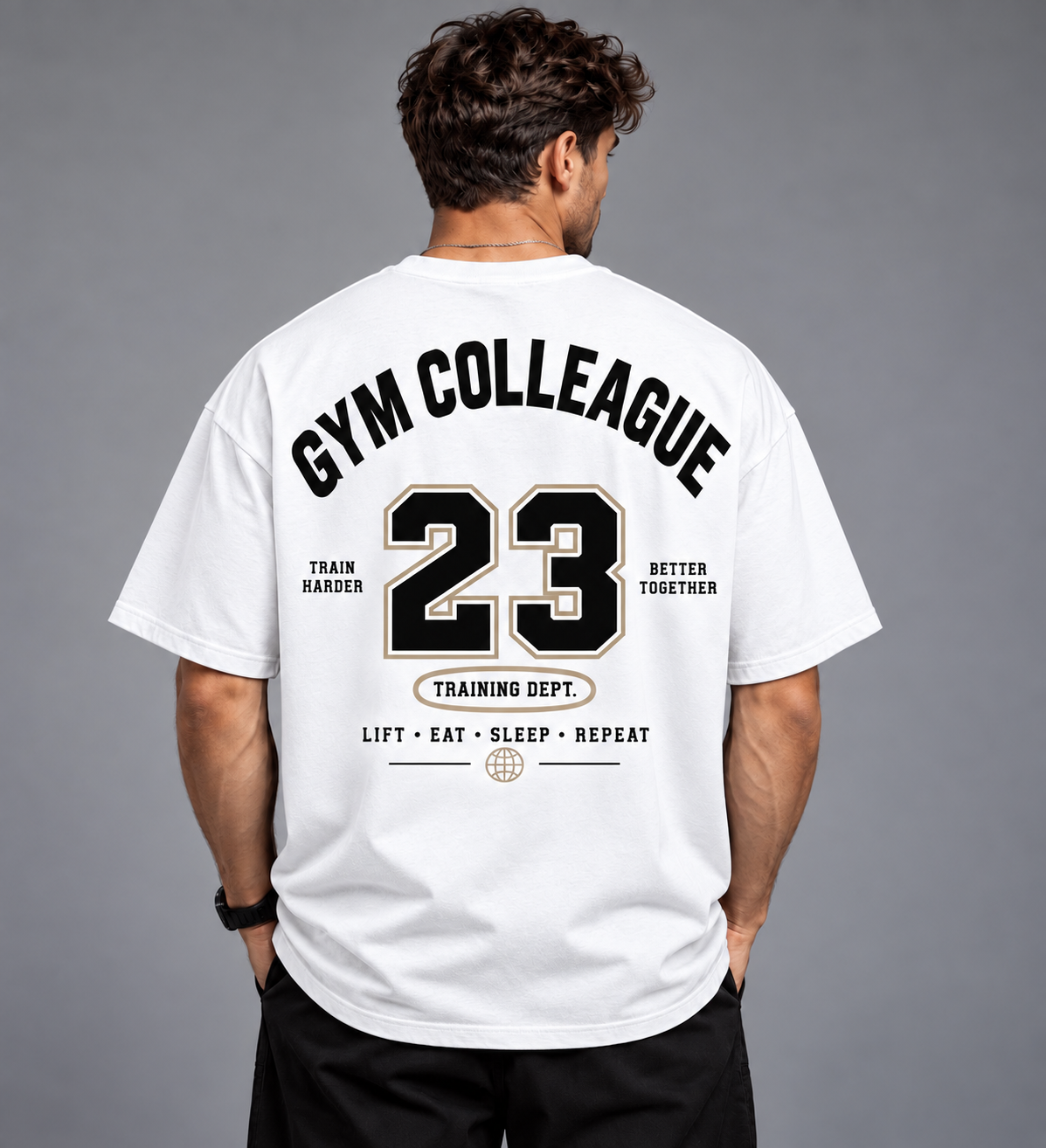 GC-23 Oversize Graphic tee(cotton)