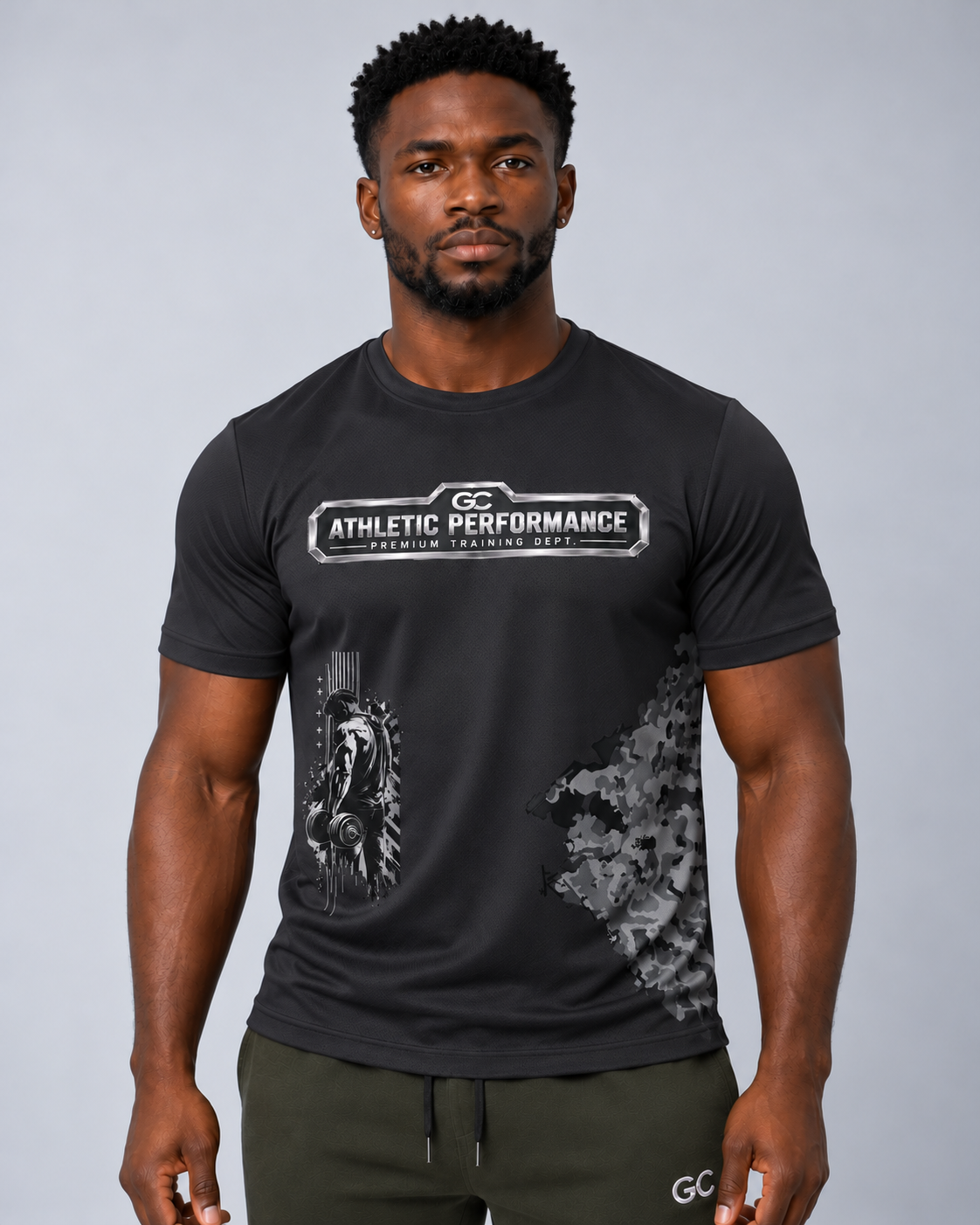 GC Graphic Training Tee - Breathable Air Holes Fabric