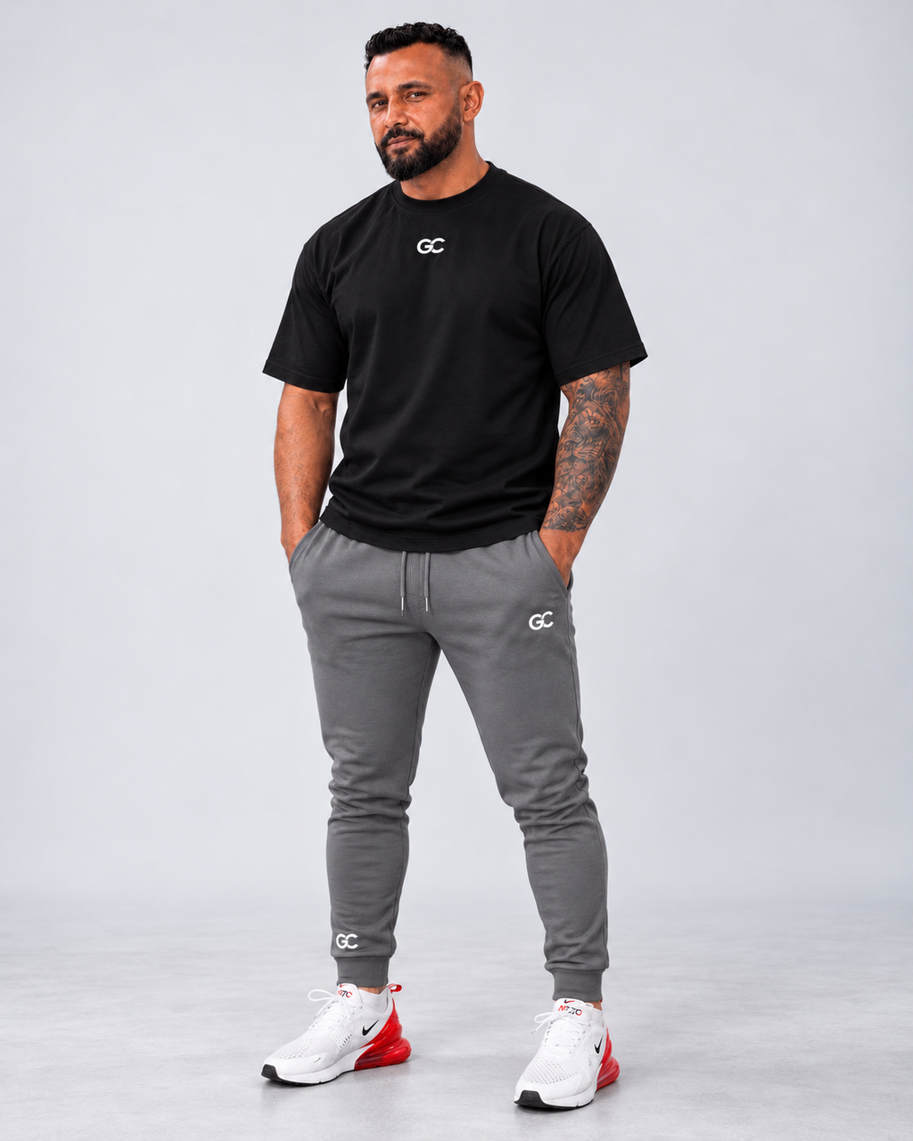 .GC-L The Champ Oversized Tee & Athletics Jogger ( LE)
