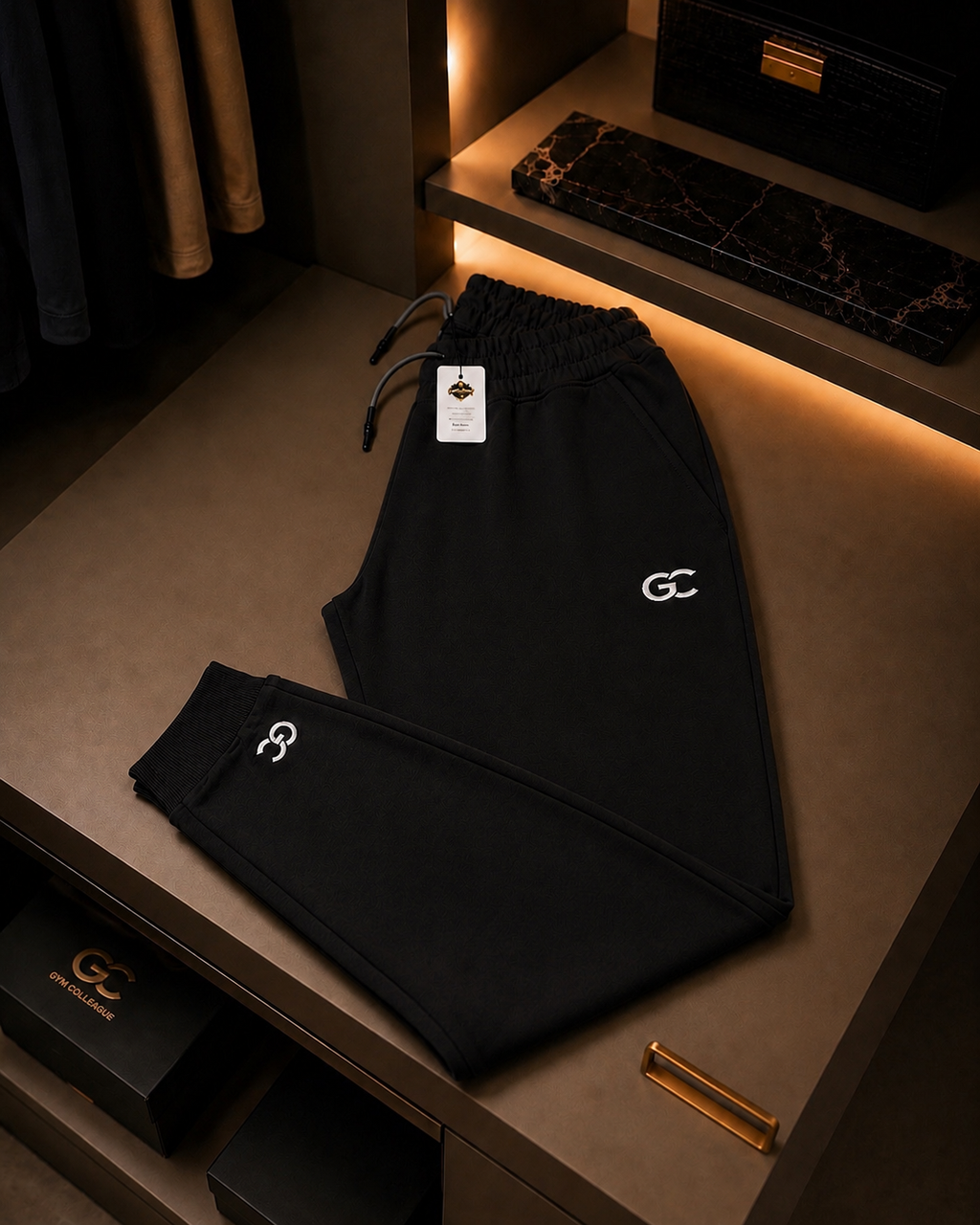 GC SIGNATURE JOGGERS&SWEATPANTS Slim Fit-Cotton