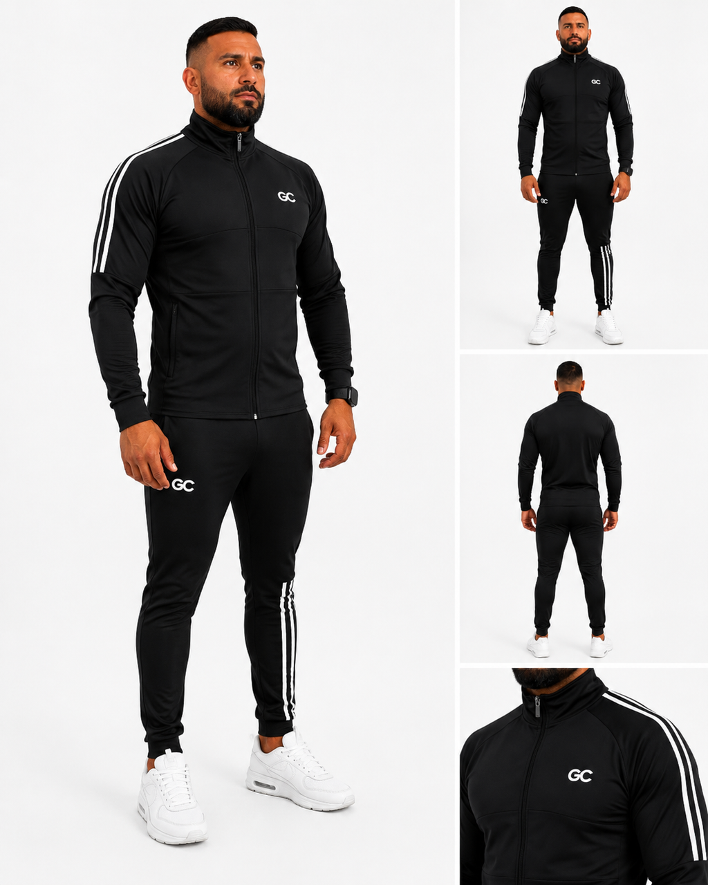 Summer Performance Jogger in Premium Black