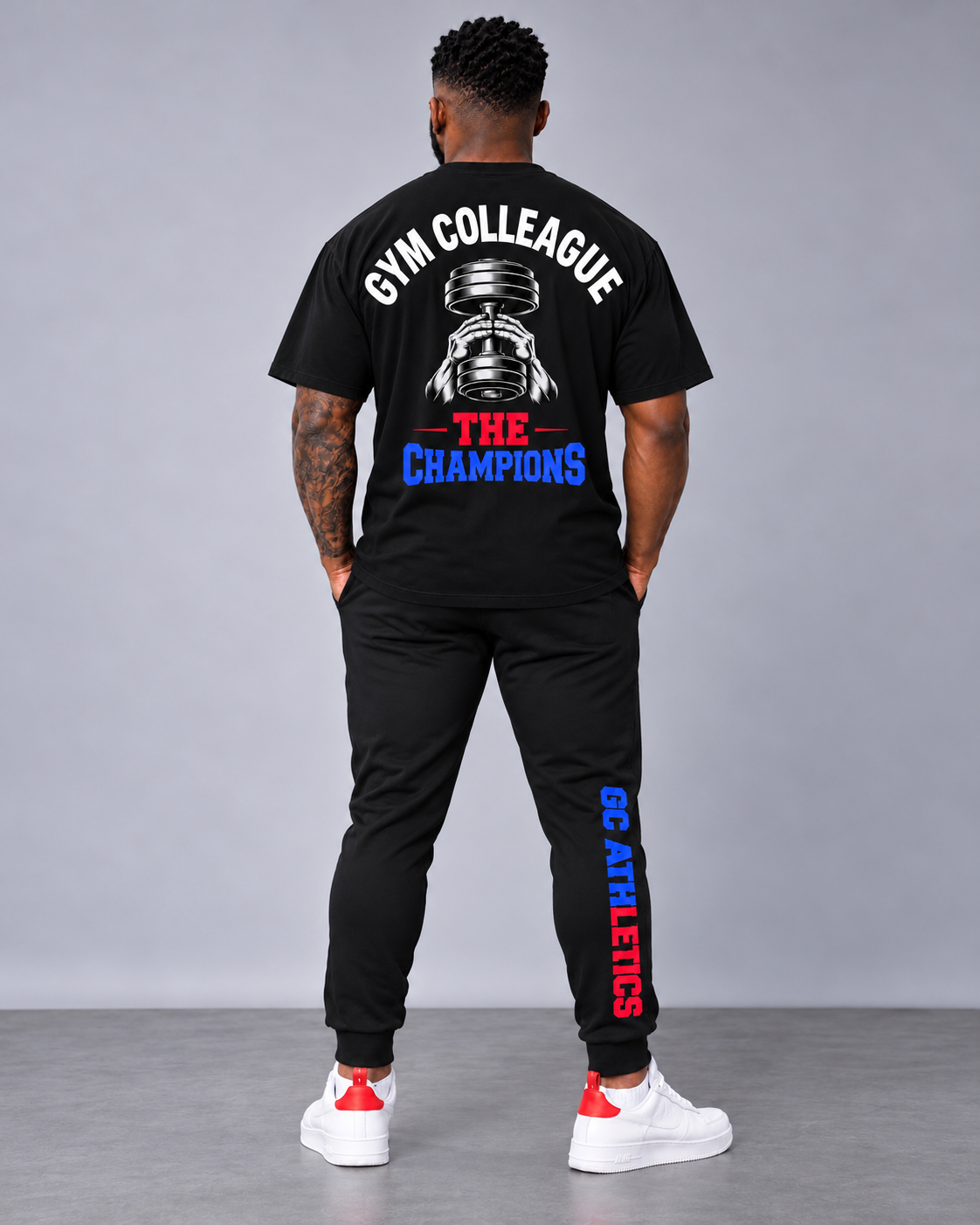 .GC-L The Champ Oversized Tee & Athletics Jogger ( LE)
