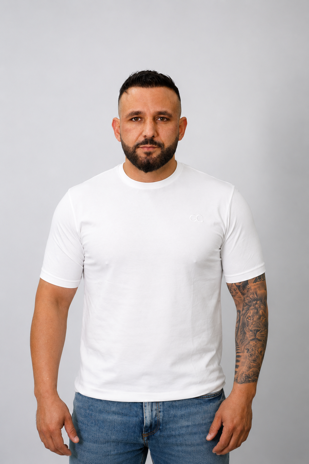GC SIGNATURE TSHIRT WHITE
