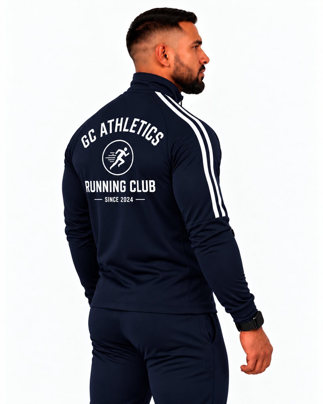 GC Pro Full Zip Running Club - Slim Fit