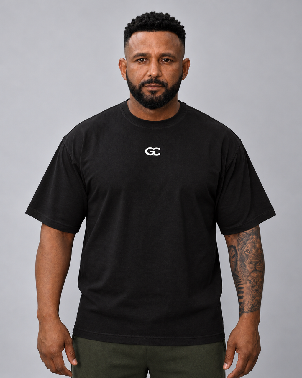GC Oversized Compass Tee-100% Cotton