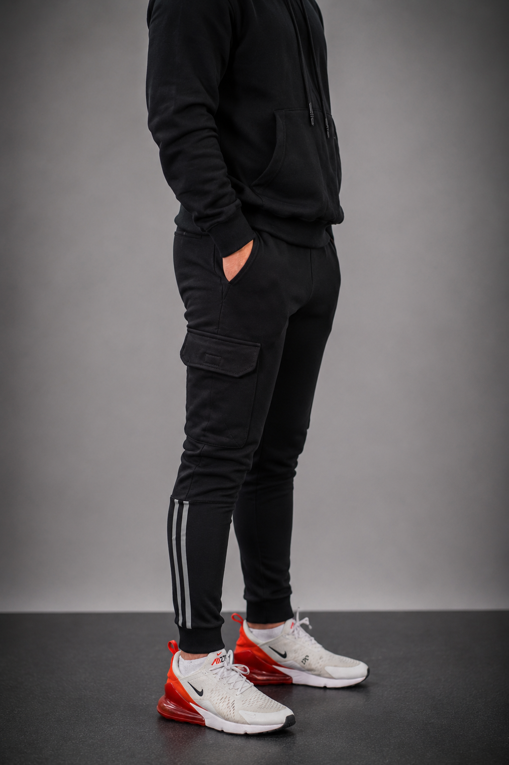GC CARGO JOGGER BLACK