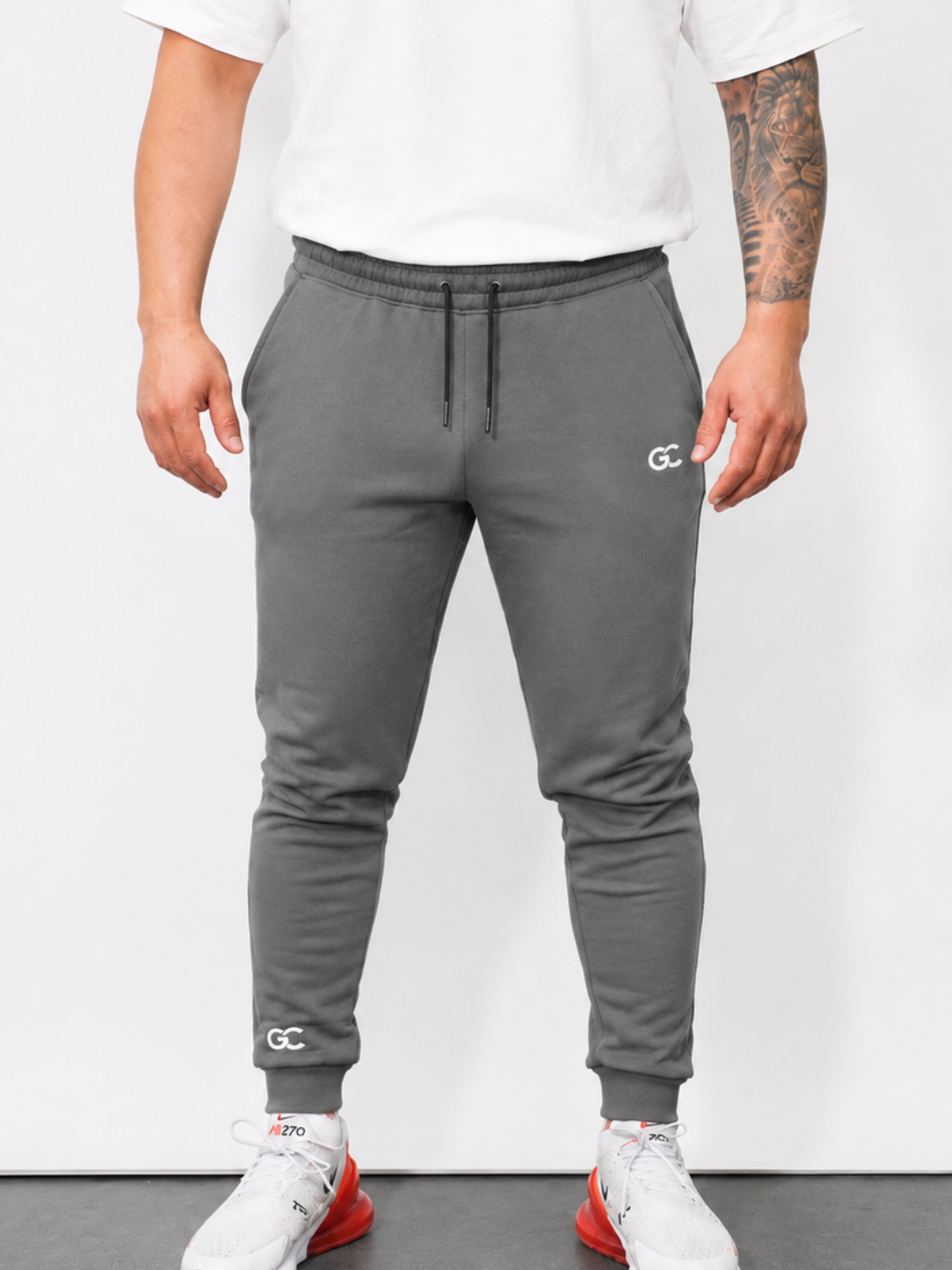 GC SIGNATURE JOGGERS&SWEATPANTS Slim Fit-Cotton