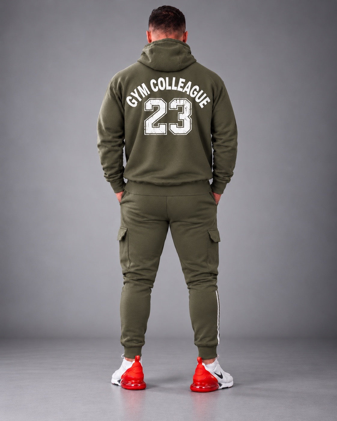 GC N-23 Tracksuits- Cargo sweatpants & Heavyweight Oversized Hoodie