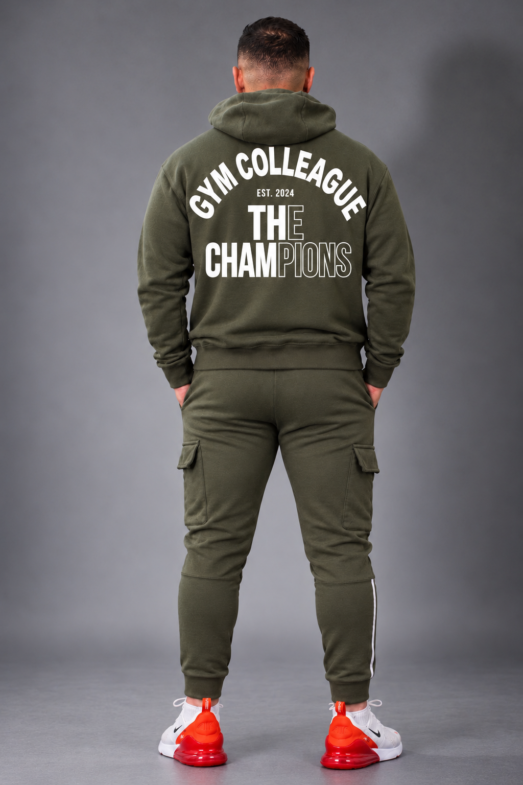GC The Champions Tracksuit - Heavyweight Oversized Hoodie & Cargo Sweatpants