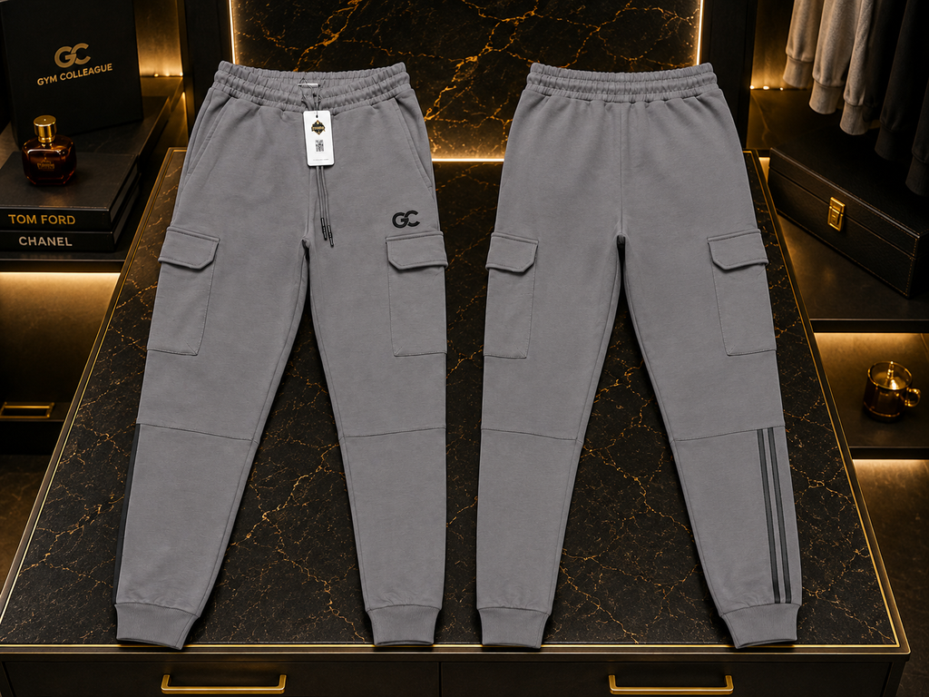 GC Cargo Sweatpants Relaxed Fit - 100% Cotton