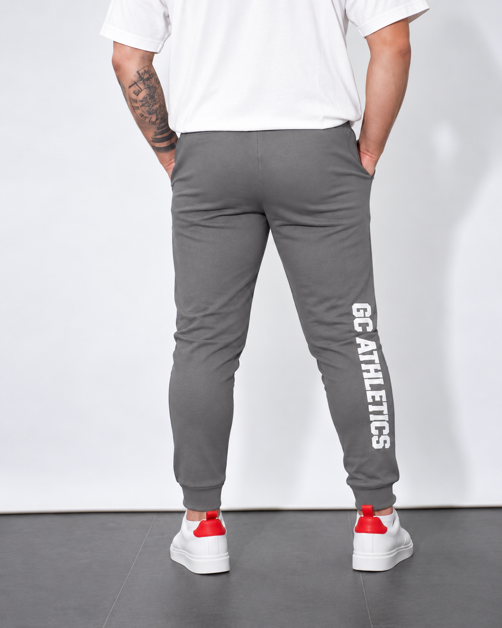 GC-A Joggers in Grey-Regular Slim Fit