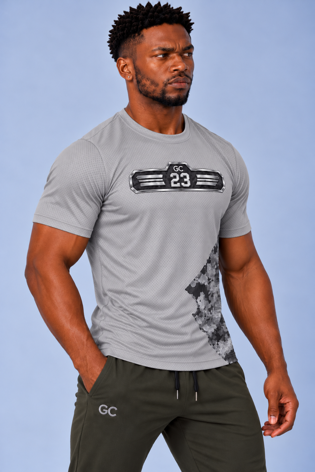 Gc 23 Pro Training Tee- Breathable Air Holes Fabric