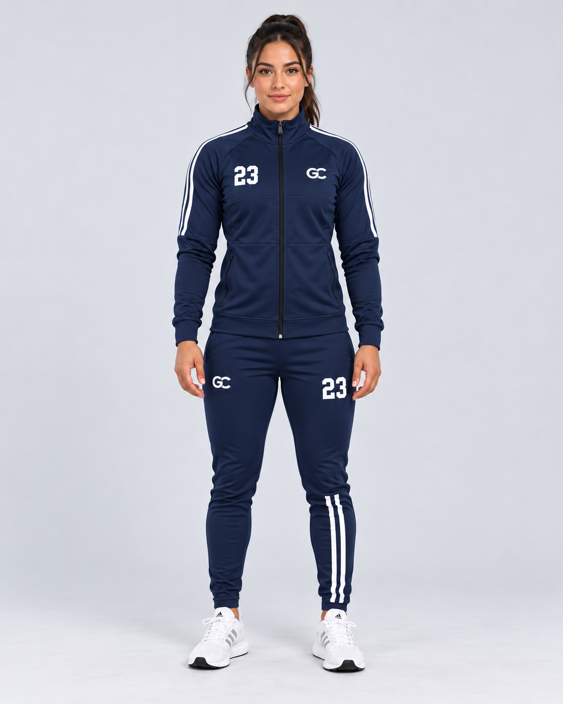GC Pro-23 Tracksuit- Slim Fit Full Zip & Jogger
