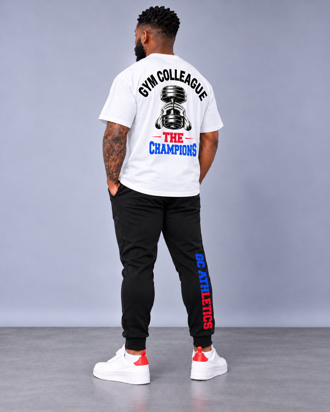 .GC-L The Champ Oversized Tee & Athletics Jogger ( LE)
