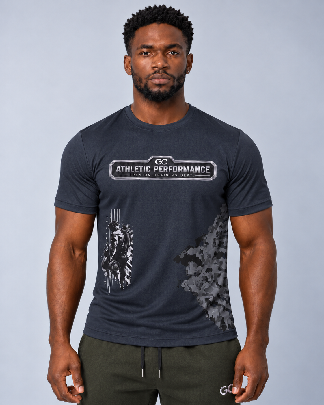 GC Graphic Training Tee - Breathable Air Holes Fabric