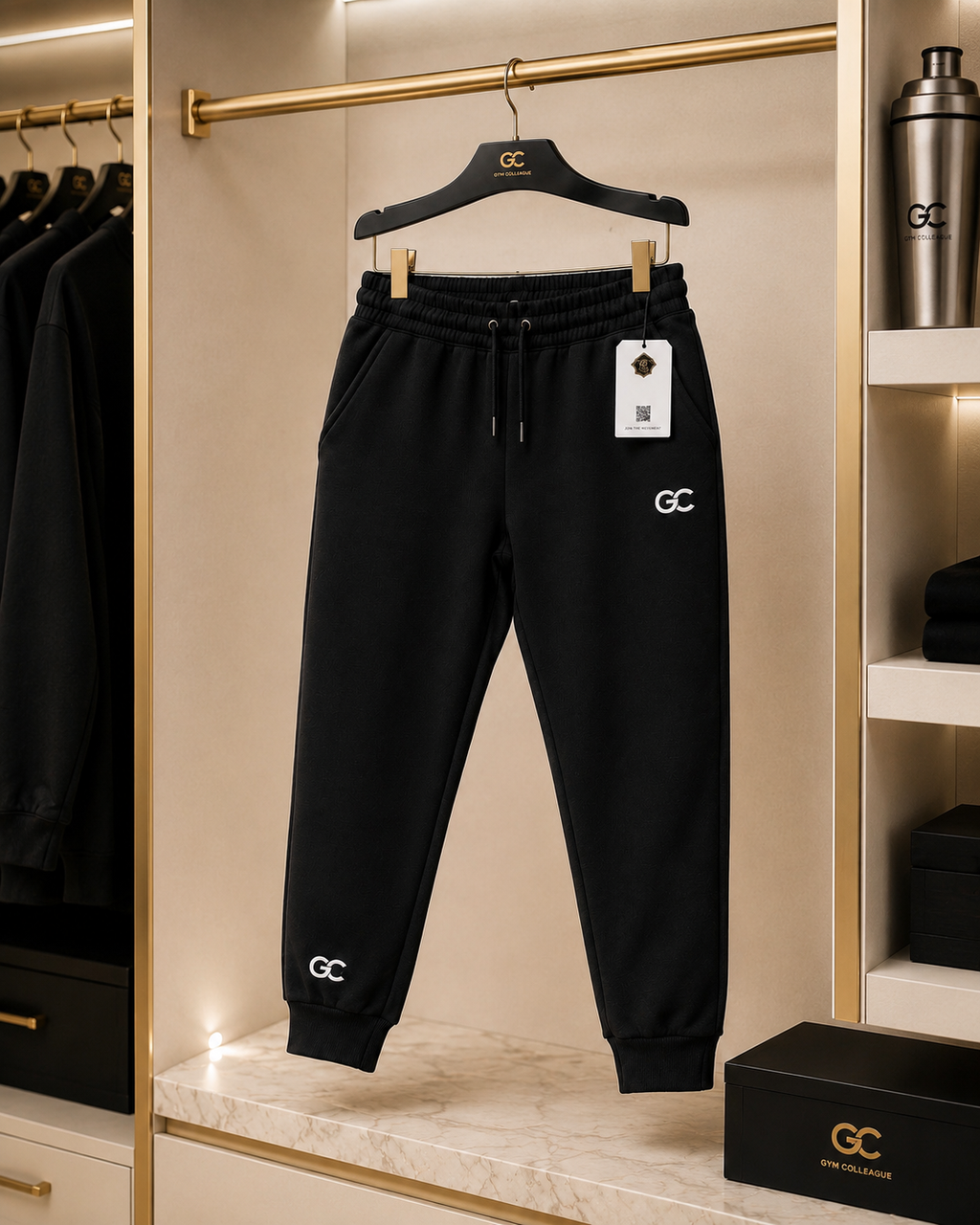 GC SIGNATURE JOGGERS&SWEATPANTS Slim Fit-Cotton