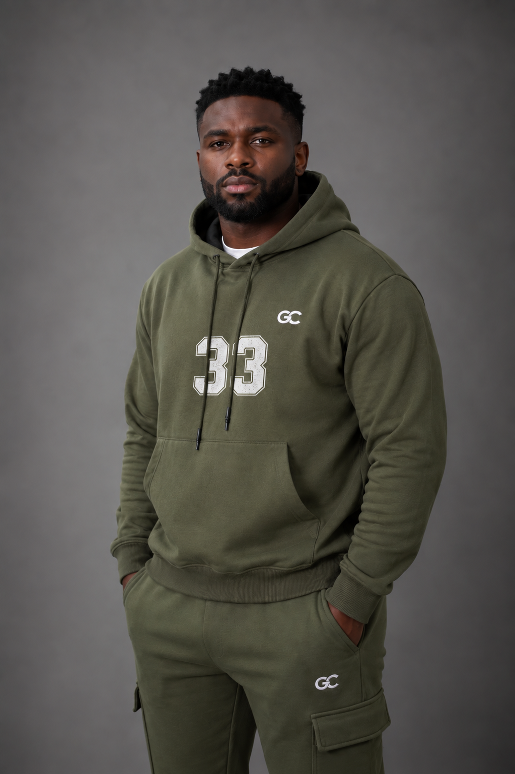 GC-33 Oversized Hoodie- Heavyweight