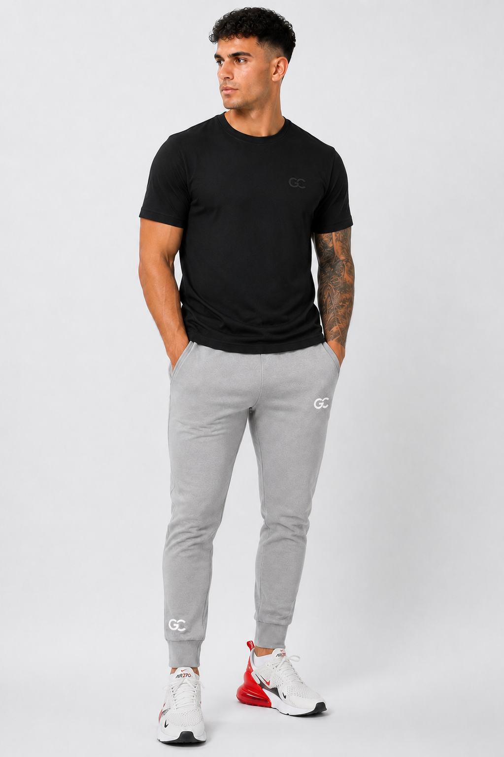GC SIGNATURE SET GREY&BLACK