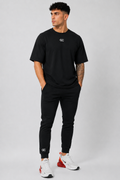 GC JOGGER&OVERSIZE TEE IN BLACK