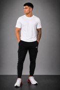 GC CARGO&SIGNATURE TEE SET IN BLACK&WHITE