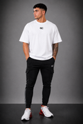 GC CARGO&OVERSIZE TEE SET-BLACK&WHITE