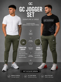 GC SIGNATURE&CARGO JOGGER SET-IN OLIVE