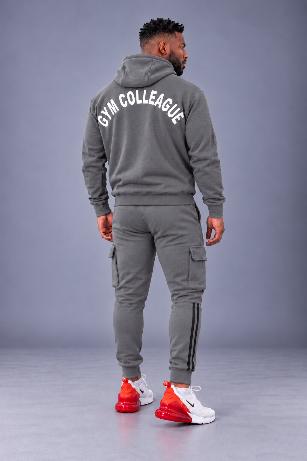 GC CARGO TRACKSUIT SET-IN STONE GREY