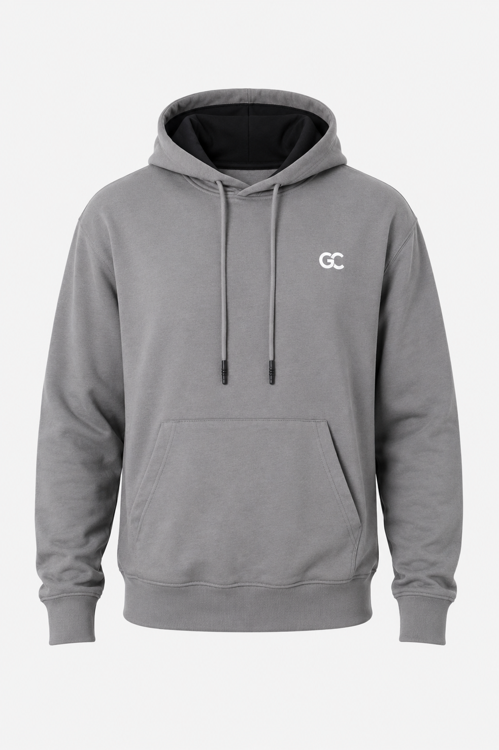 GC OVERSIZED HOODIE-STONE GREY