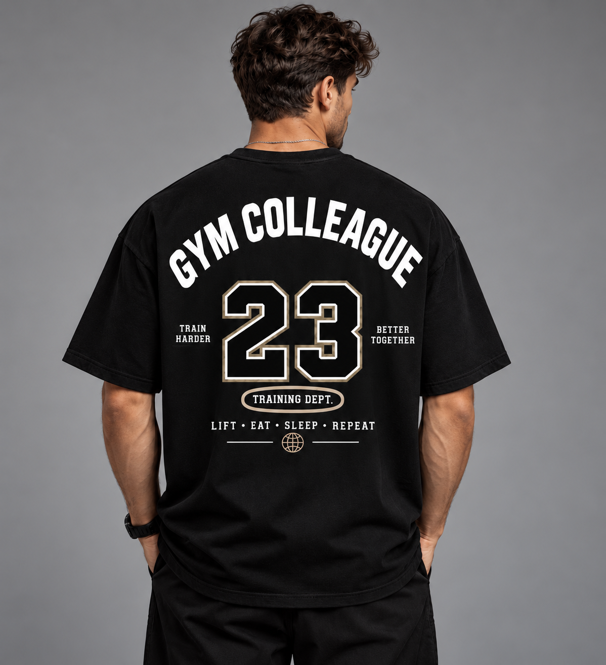 GC-23 Oversize Graphic tee(cotton)