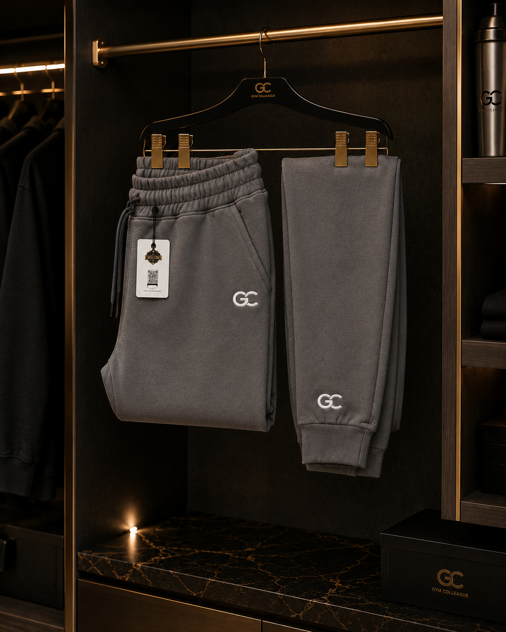 GC SIGNATURE JOGGERS&SWEATPANTS Slim Fit-Cotton