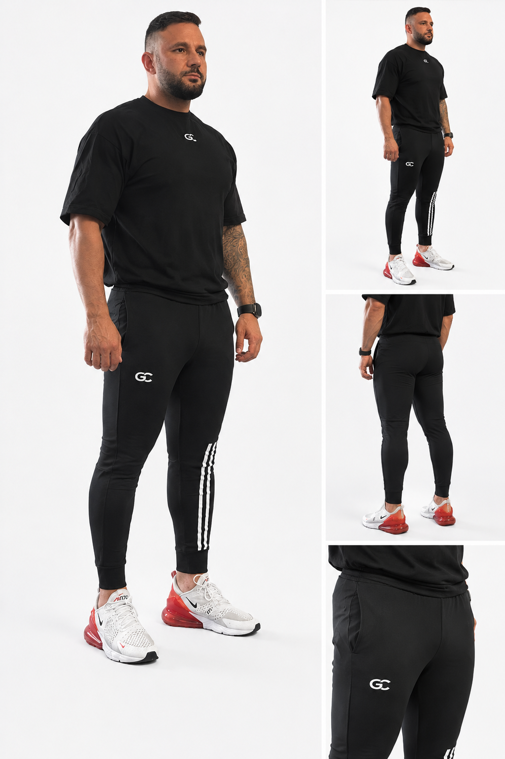 Summer Performance Jogger in Premium Black