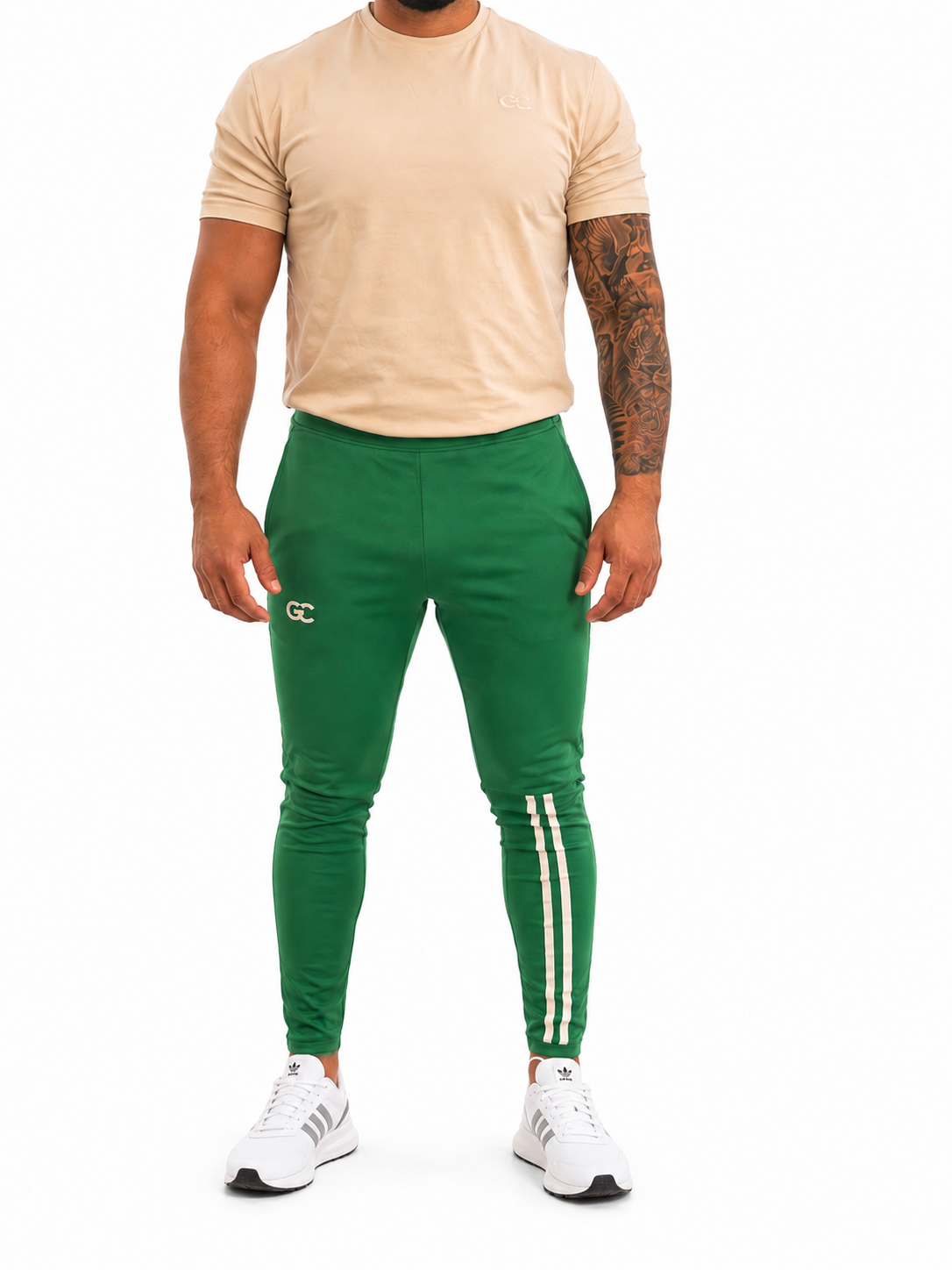 Summer Performance Jogger in Premium Green