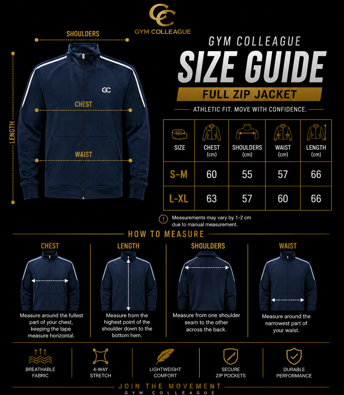 Summer Full Zip Performance Jacket in Premium Black
