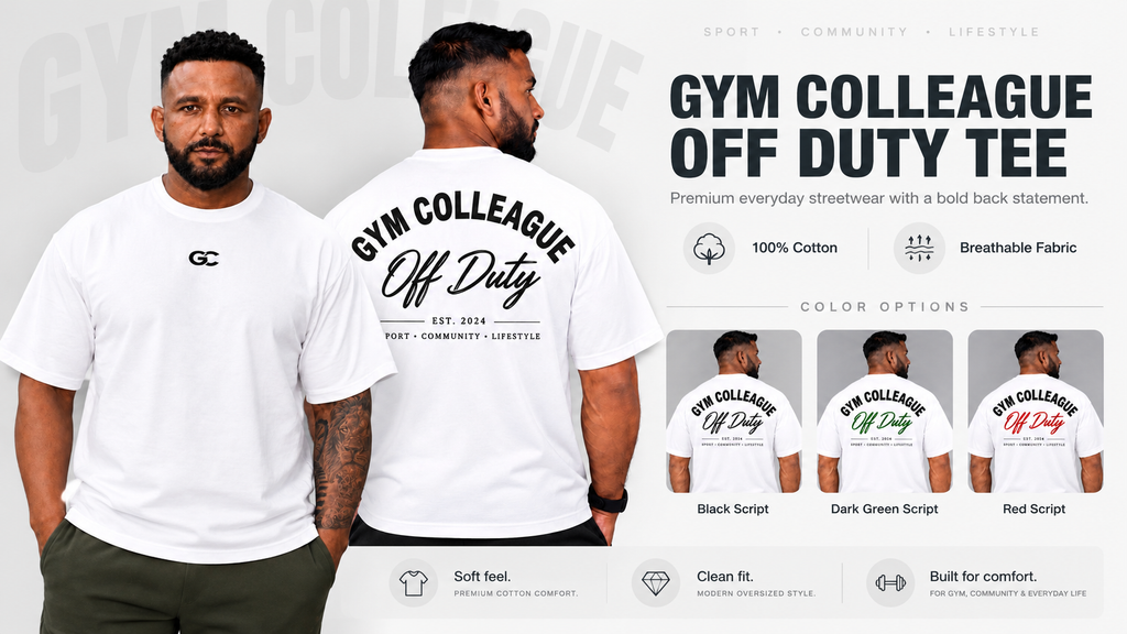 GC-L Off Duty Oversized Tee Series