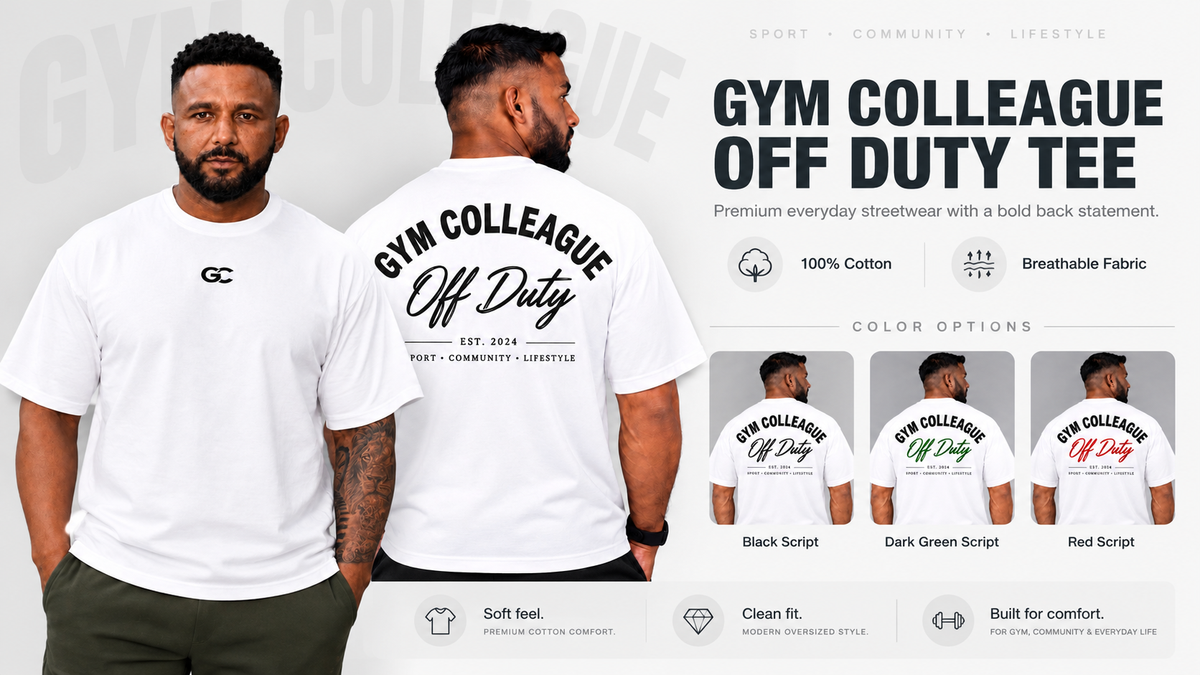 GC-L Off Duty Oversized Tee Series