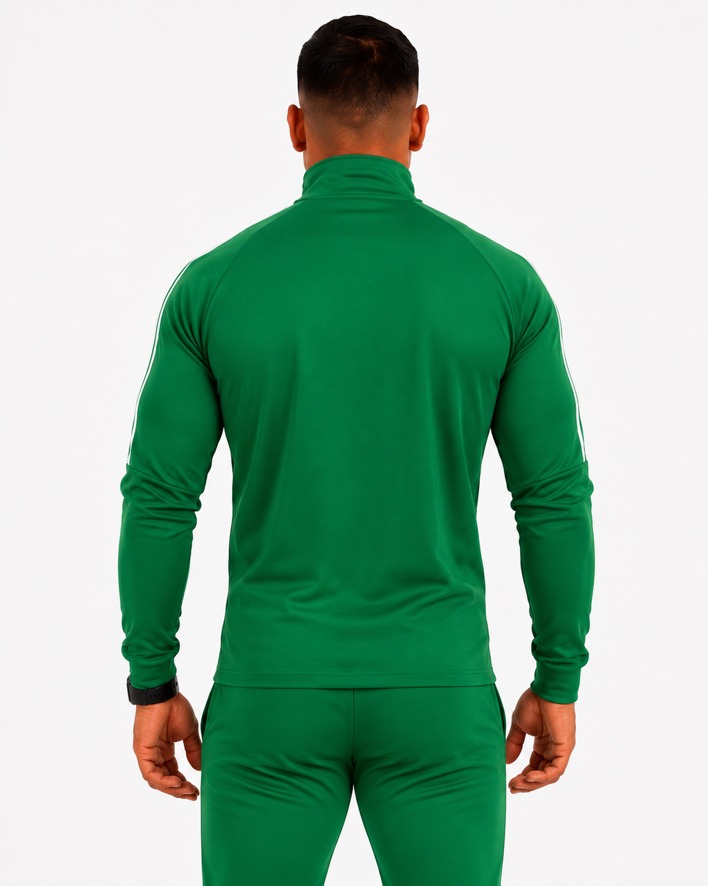 Summer Full Zip Performance Jacket in Premium Green