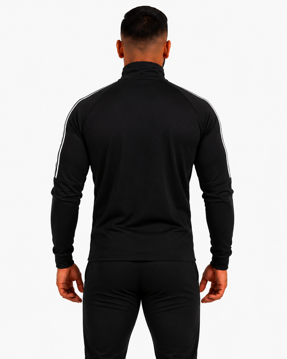 Summer Full Zip Performance Jacket in Premium Black