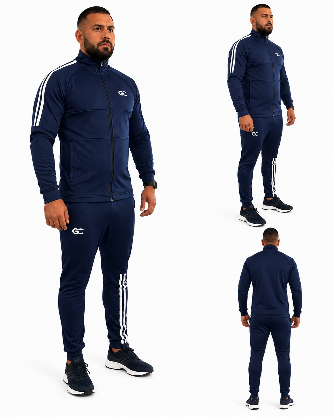 Summer Performance Jogger in Navy Blue