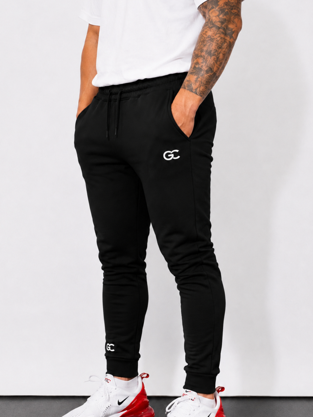 GC SIGNATURE JOGGERS&SWEATPANTS Slim Fit-Cotton