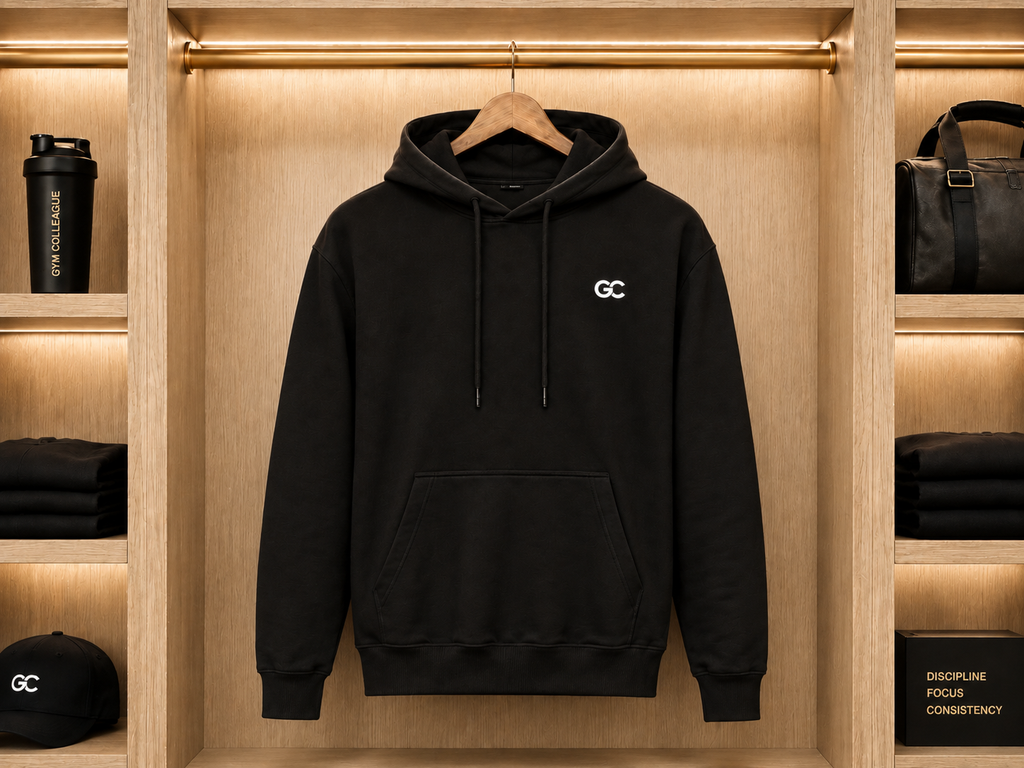 GC OVERSIZED HOODIES-BLACK