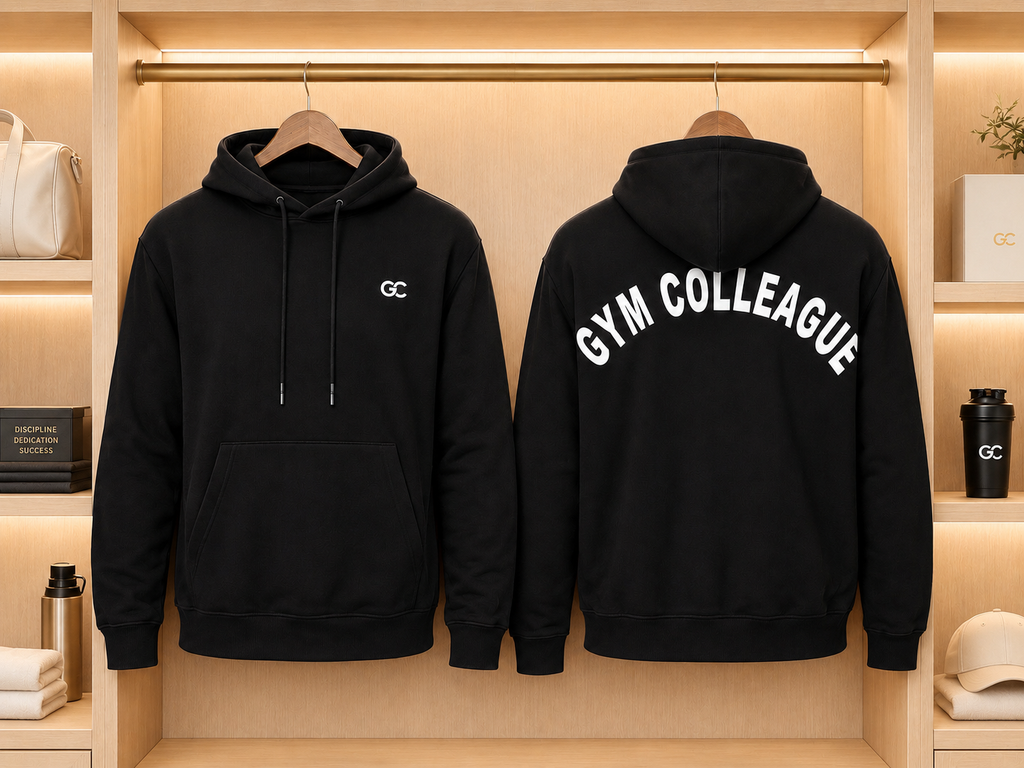 GC OVERSIZED HOODIES-BLACK