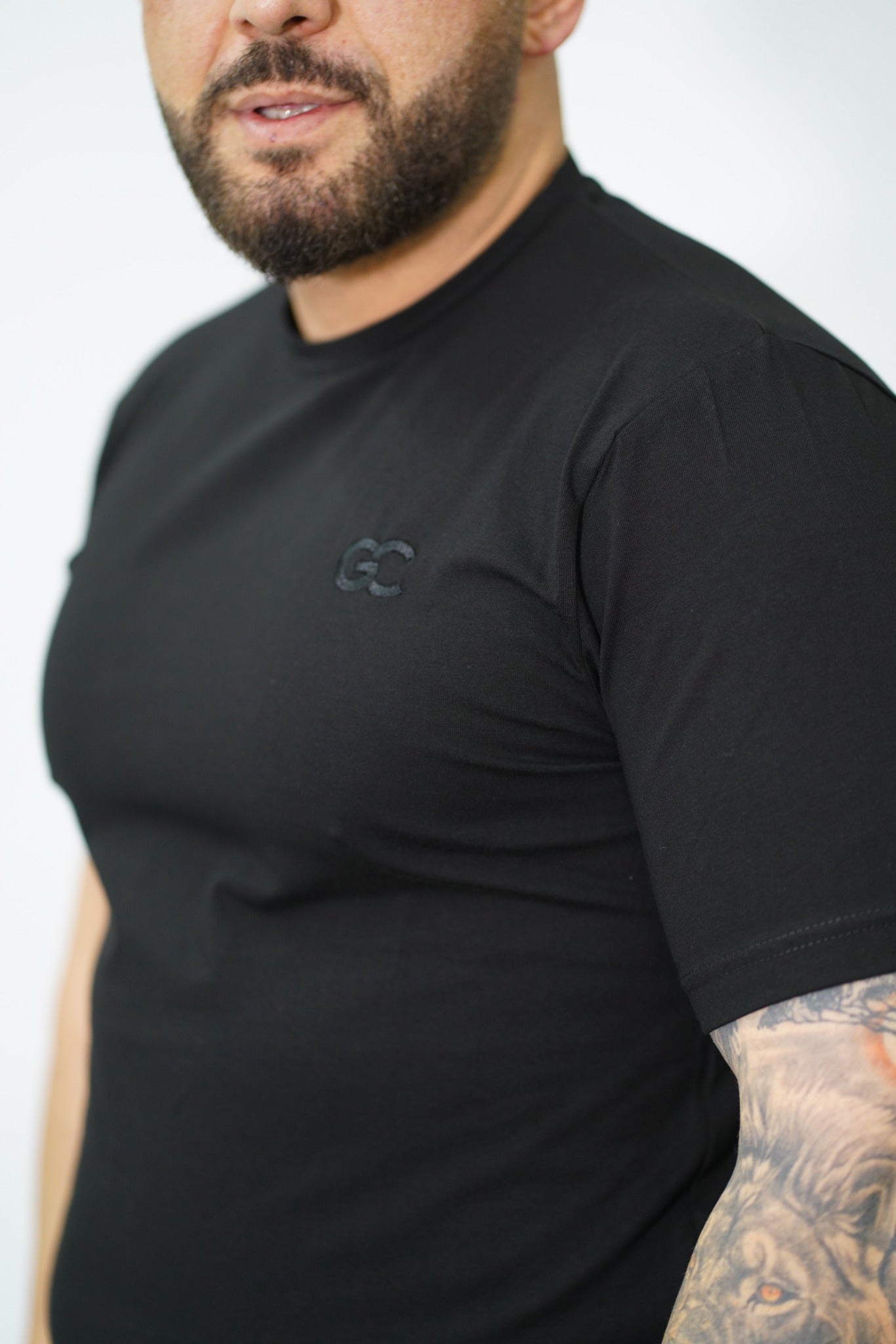 GC SIGNATURE TSHIRT BLACK